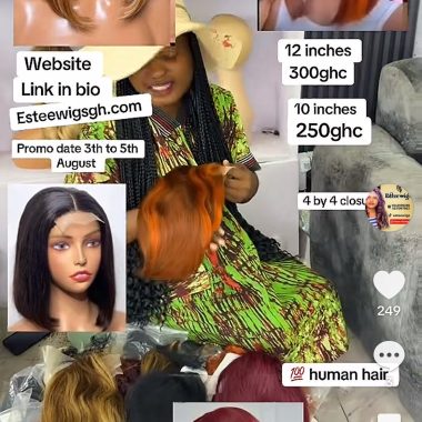 Bobo wig 10 inches